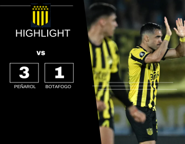 Compacto mejores jugadas Peñarol  vs Botafogo  Copa Libertadores 2024